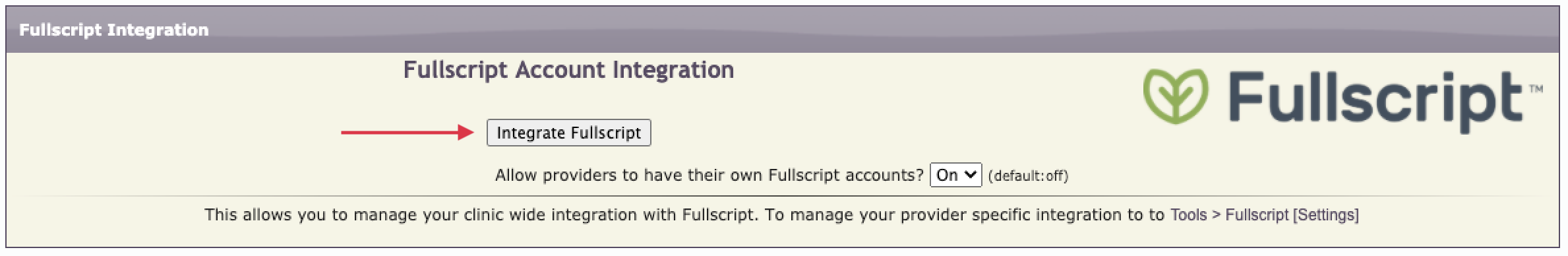 Connect OfficePro with Fullscript.
